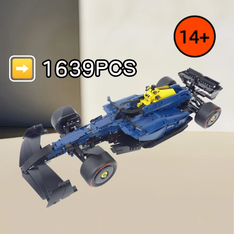 2026 1639PCS Technical RB20 F1 Racing Car Building Blocks Model 42206 Mechanical Assembly Kits Collection Decor Christmas Gifts