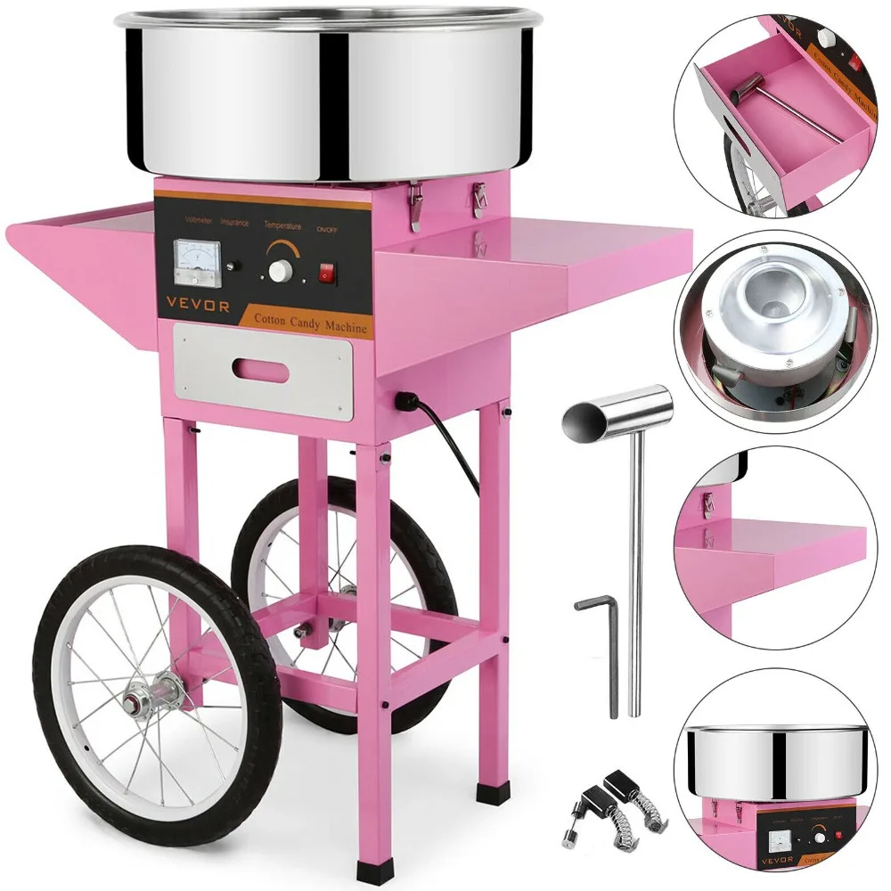 Special commercial cotton candy machine, pink cotton candy machine, sugar machine, cotton candy machine