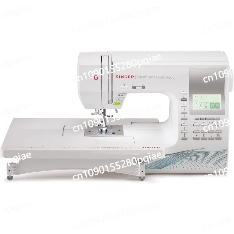 

9960 швейная и стеганая машина с комплектом аксессуаров, удлинитель-1172 стежков и электронный автопилот
