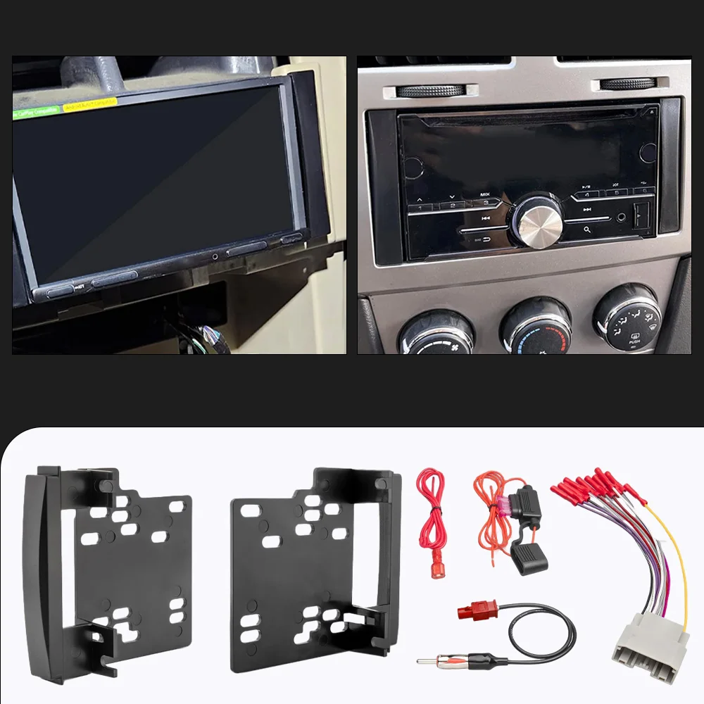Double DIN Radio Installation Dash Kit for Dodge Challenger 2013-2014 for Chrysler 300 2009-2010 2DIN Radio Installation Dash view 5