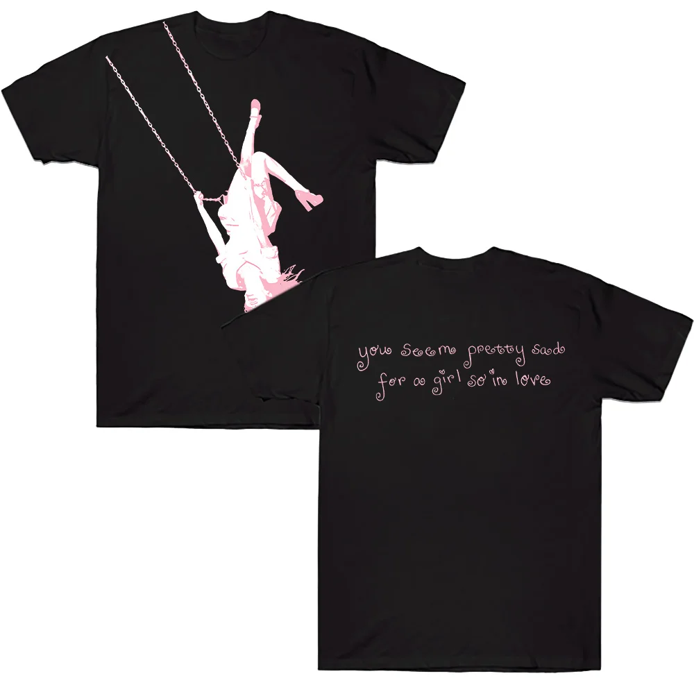 Camiseta Gráfica de Verano 2026, Olivia You Seem Pretty Sad for A Girl So in Love, Camiseta Corta de Moda para Mujer, Estética Y2k