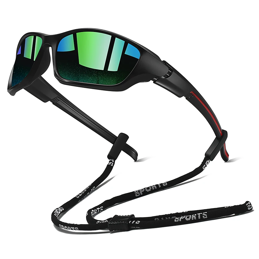 مع سلسلة الأزياء UV400 الرجال النساء تشغيل تسلق الجبال الصيد النظارات الشمسية MTB نظارات الرياضة في الهواء الطلق نظارات واقية #4