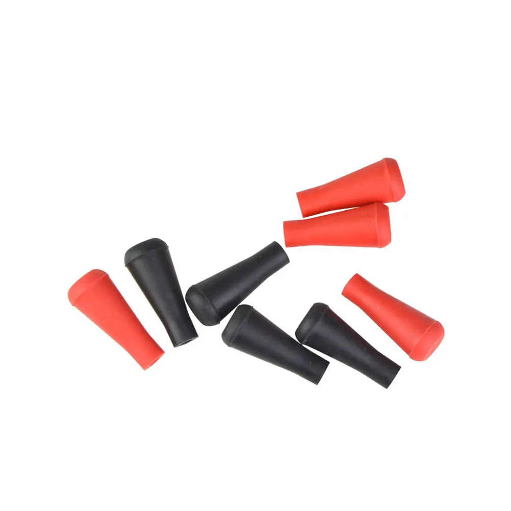 

6Pcs Premium Rubber Flexible Archery Arrow Heads Safe Elastic Material Kids Outdoor DIY Sports 6mm Random Color