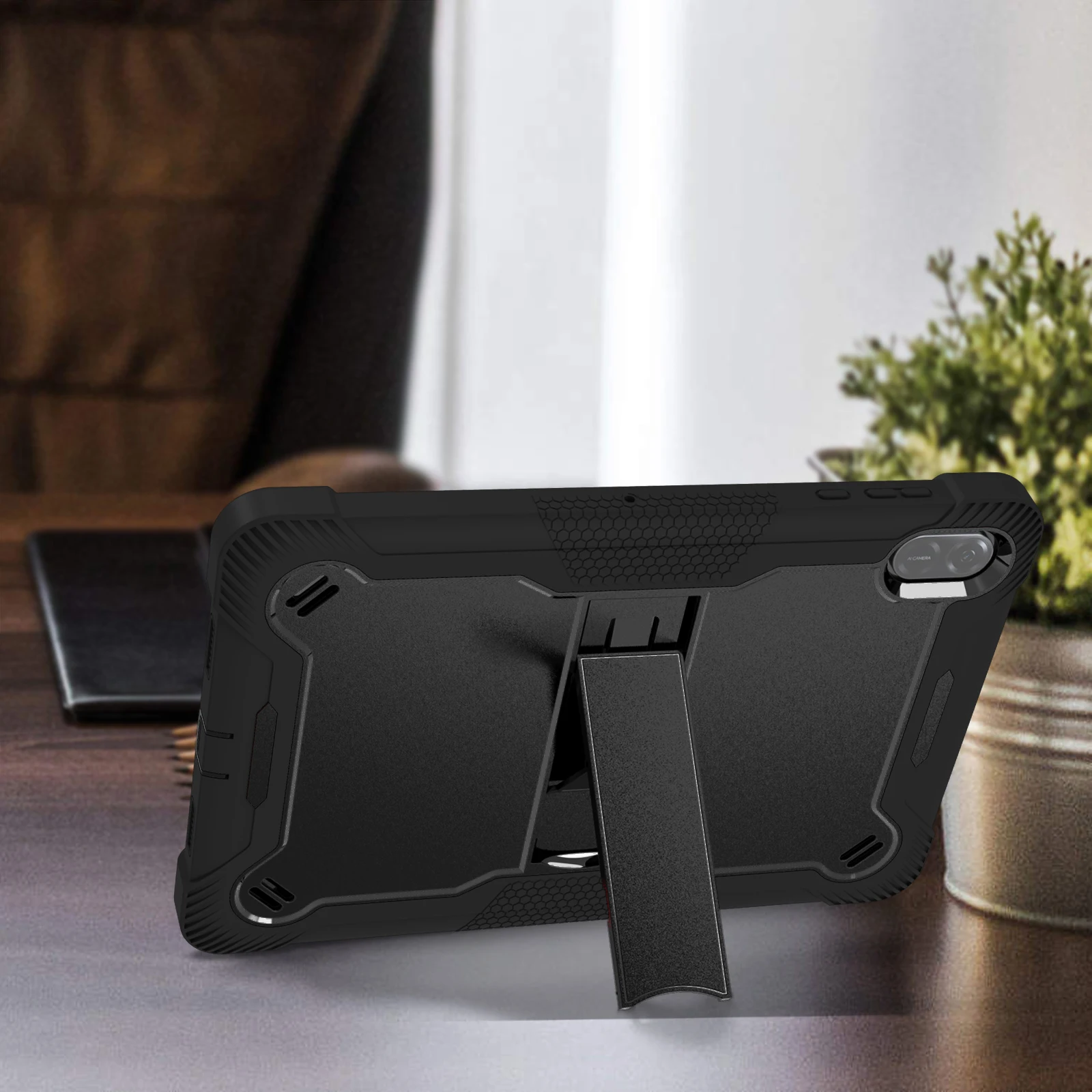 Etui ochronne z podstawką do Honor Pad X8b 2026 X8a 2024 11.0" NDL2-W09 NDL-W09, 3-warstwowa ochrona, antypoślizgowa powłoka, odporny na wstrząsy. — zdjęcie produktu 3