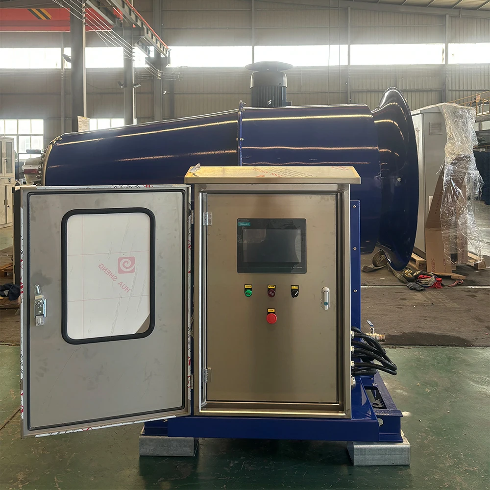 Specifiche complete Macchina per la soppressione della polvere Macchina per cannoni a nebbia Attrezzatura per macchine agricole Cannone spruzzatore per asta agricola