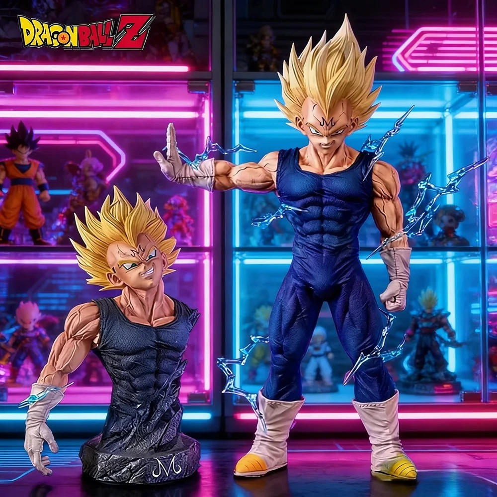 

Фигурка аниме-персонажа Драгон Болл: Маджин Вегета, 27 см, ПВХ статуэтка, настольное украшение, коллекционная модель, игрушка, подарок