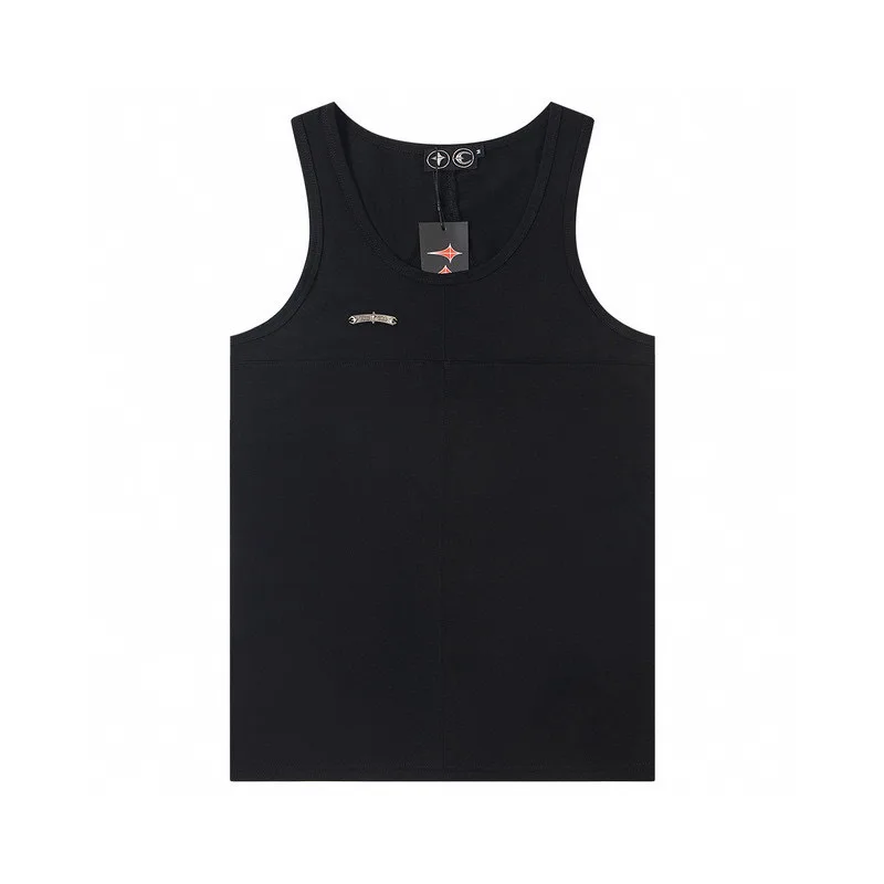 Thug Club Sleeveless Tank Top for Summer Heavy-duty Tight Training and Fitness Muscle Shirts