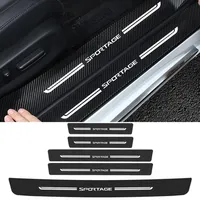 Car Door Sill Anti Kick Sticker Scuff Scratch Tape Trunk Protective Strip for KIA Sportage Badge Ceed Picanto Stinger K3 K4 K5