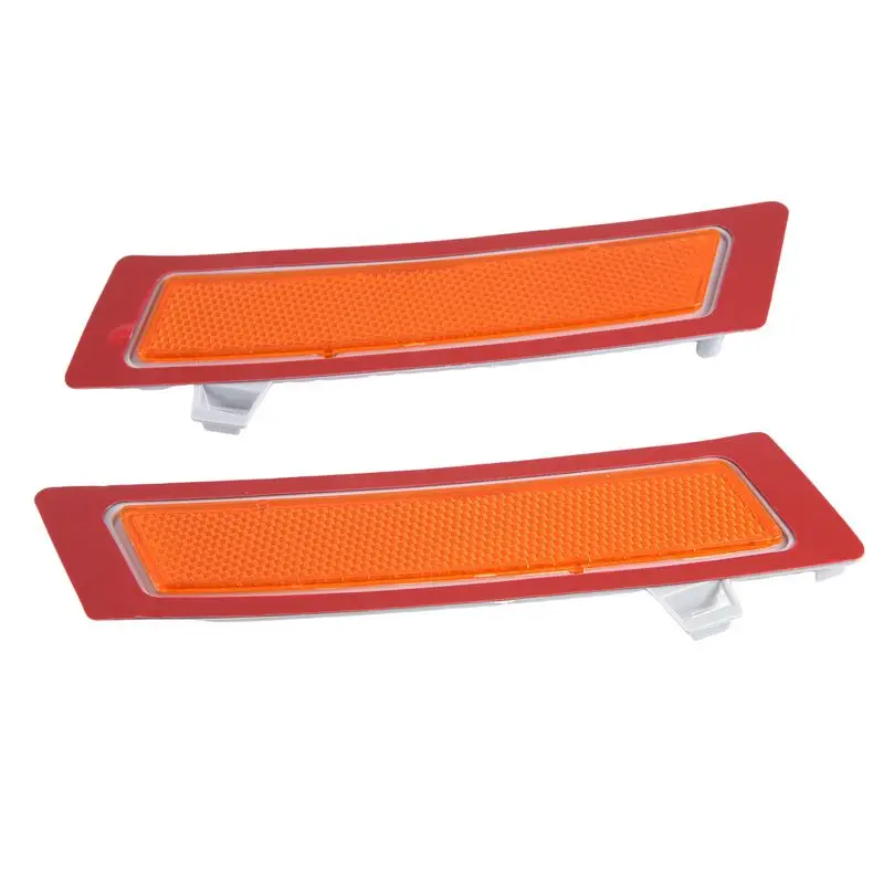 

A30F-1Pair Front Bumper Reflector Side Marker Lights (LH+RH) For BMW E70 X5 2011-2013 63147274433 63147274432