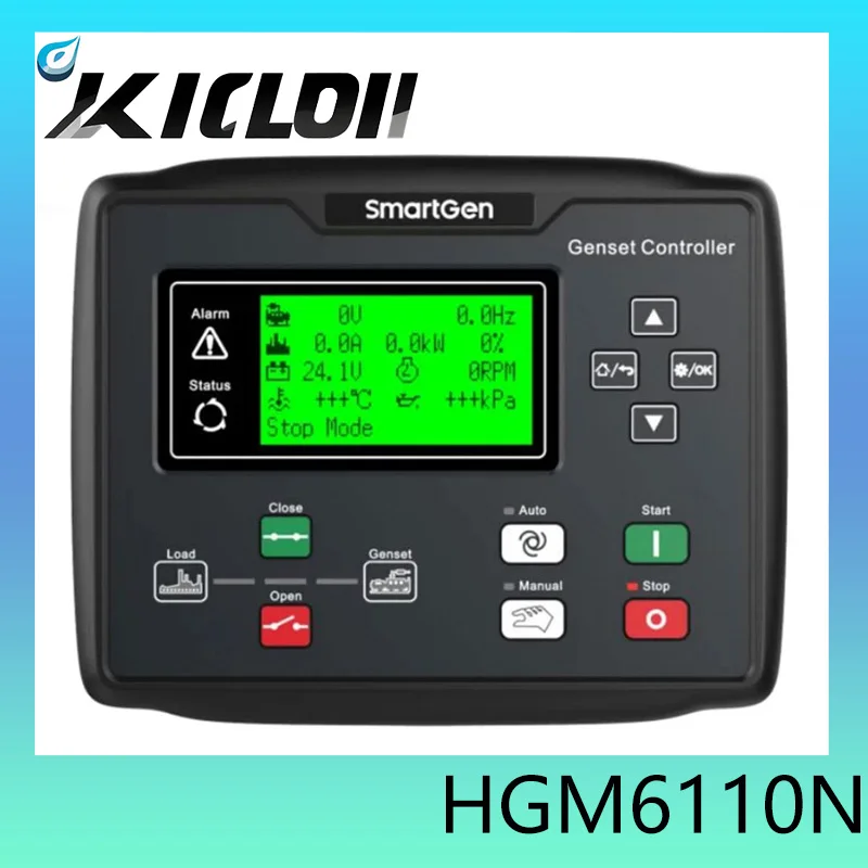 HGM6110N HGM6120N SmartGen Generator Control Module 6110N AMF Auto Start Stop Controller Panel Genset Accessories Parts