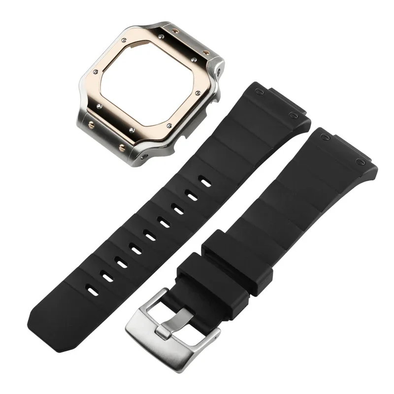DW5600 5610 Metal Watch Band Case Strap Mod Kit Replacement for DW5600 GW-5600 Metal Watch Modification Accessories