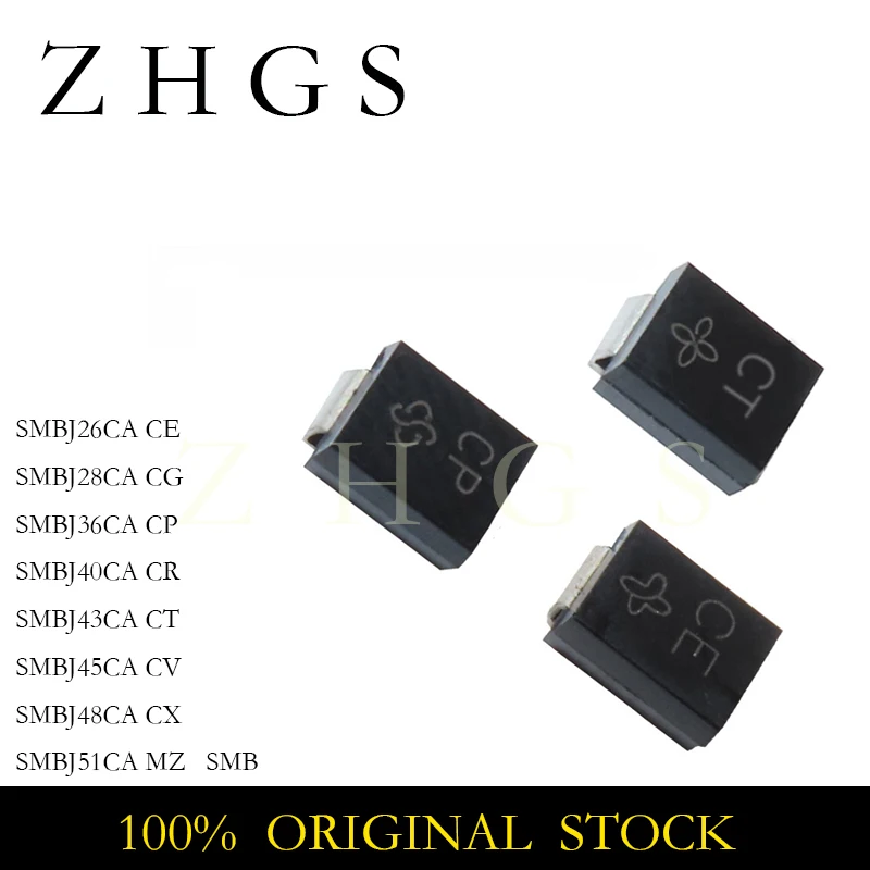 100PCS SMBJ26CA Ce …