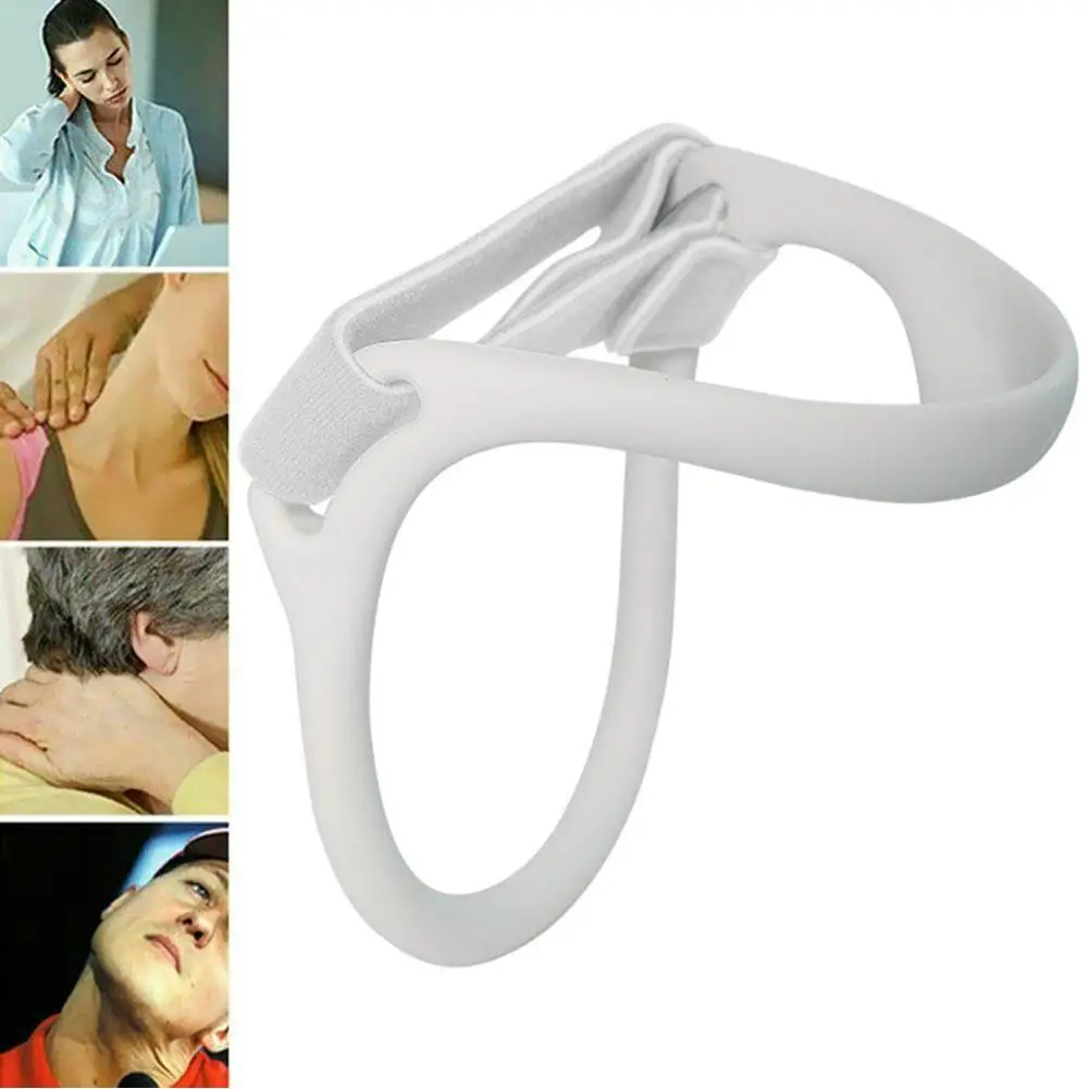 Adjustable Neck Brace Support Posture Correct  Neck Corrector Brace Neck Support Belt Cervical Collar Cervical Neck Stretcher images - 6