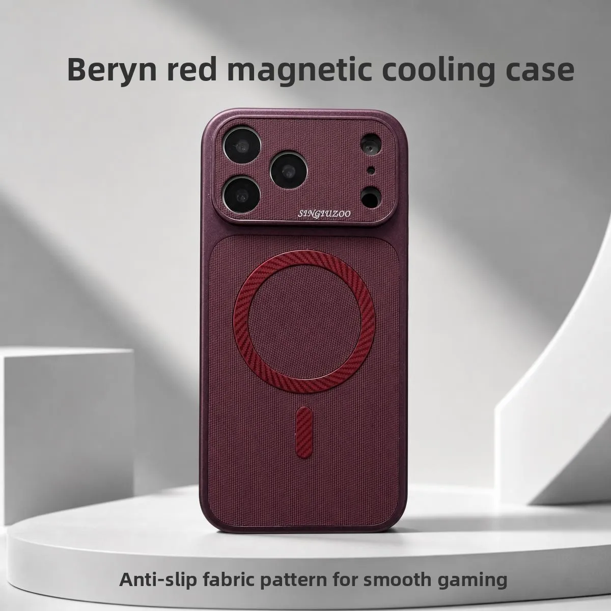 Funda con textura de tejido antideslizante, diseño de panal para disipación de calor y transformación instantánea para iPhone 18, 17, 16, 15, 14, 13 Pro Max, resistente a golpes.