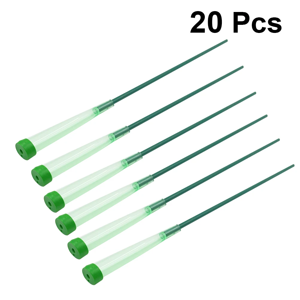 20 قطعة من أنابيب ترطيب الزهور الصغيرة تحافظ على الزهور طويلةًا ومقاومة للانسكاب، مثالية لأحداث الحرف اليدوية وحفلات الزفاف