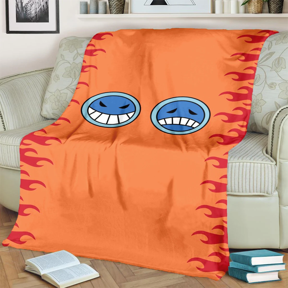 Soft Warm Flannel Blanket Featuring 