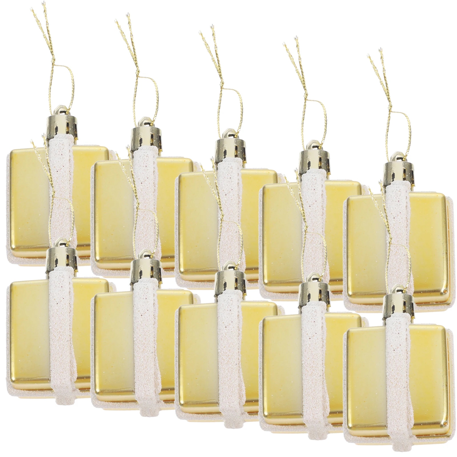 

12 Pcs Christmas Tree Pendant Hanging Ornaments Small Presents Decor Decorations Minature Party