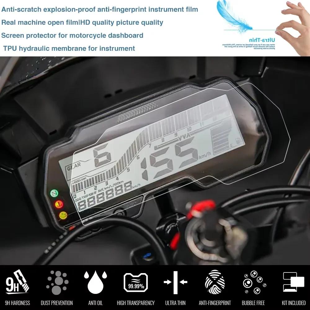 Motorcycle Cluster Scratch Protection Film Screen Protector For Yamaha R15 v3 2017-2020 MT-15 2018-2020