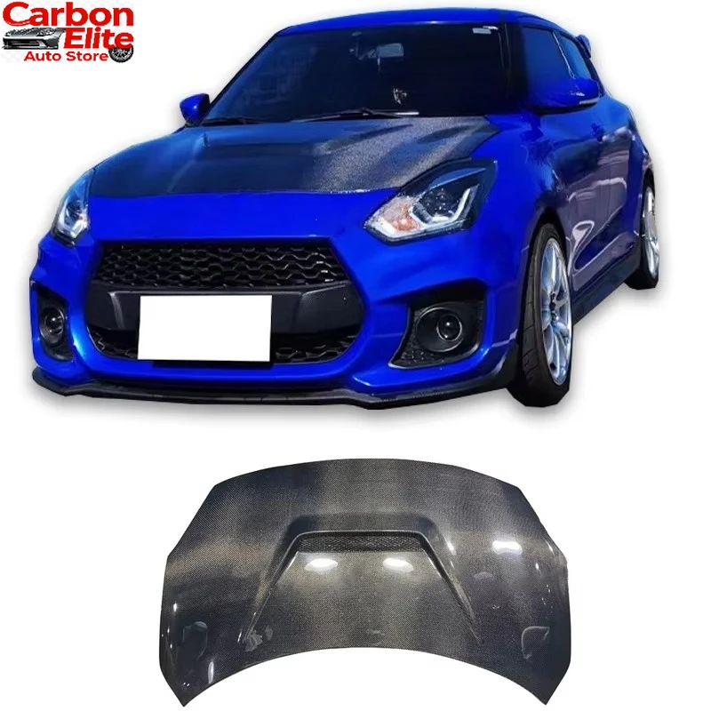 

Высококачественный комплект из карбона для Suzuki Swift ZC33S: капот и бампер