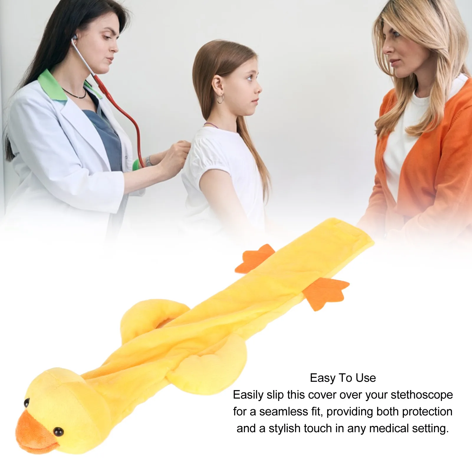 Stethoscope Covers Cute Animal Shape Plush Stethoscope Cover Sleeves Stethoscope Accessories for Nurses Doctors