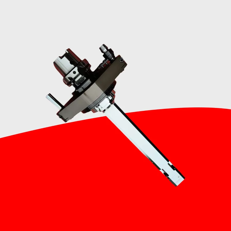 رأس زاوية مقاوم للاهتراء عالي الدقة من نوع الفتحة الصغيرة العميقة، رأس طحن جانبي للتحكم العددي #4