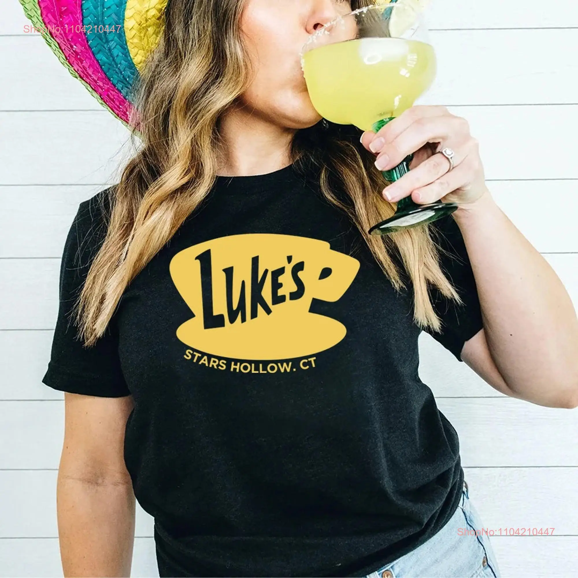 Luke's Diner T Shirt Gilmore Girl Star Hollow Coffee Lover Tv Show Inspired  Fans Merch long or short sleeves