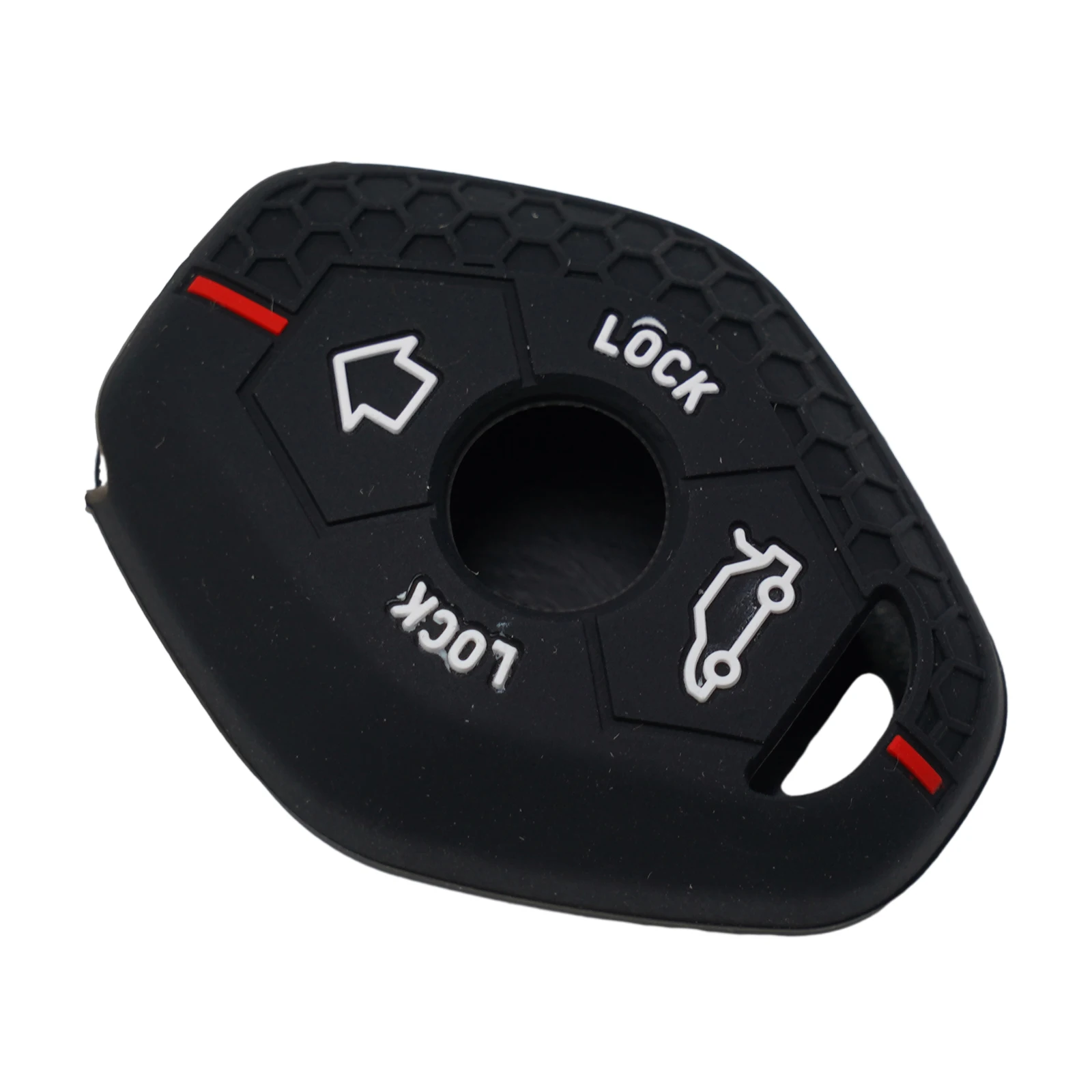 Car Key Cover Silicone Case for BMW E46 3er E53 X3 E83 5er E39 Serie 7 330i with Waterproof Material and Button Access