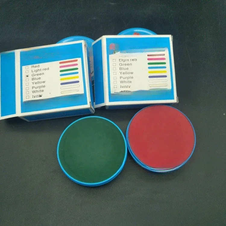 5Box Dental Edge Internal Crown Inlay Cervical Edge Dental Processing Carving Cast Circular Iron Box Wax Adsorption Denture Edge