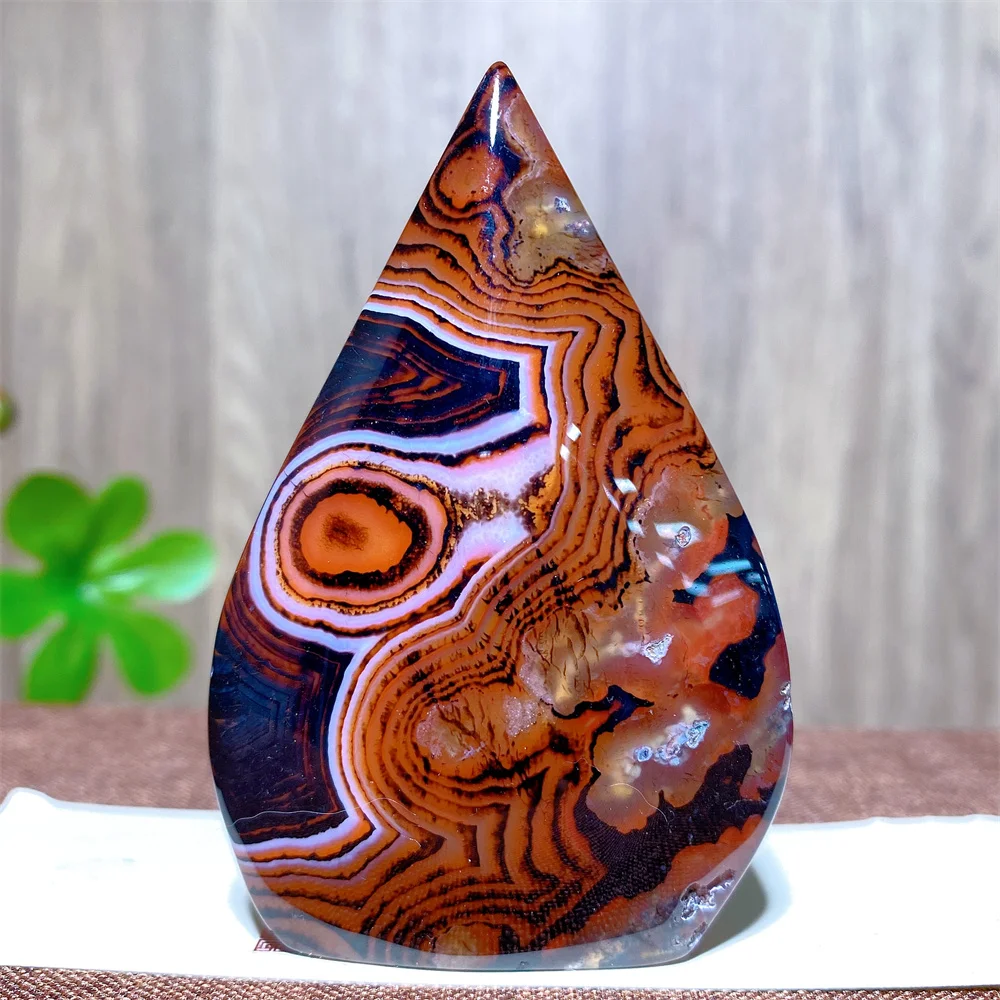 

Натуральный сардоникс Агат без пламени Черный агат Кристаллический камень Шелковый агат Минеральный образец Полированный Рейки Исцеляющий декор