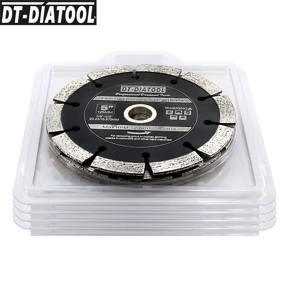 Imagem -04 - Diatool-premium Double Preço Diamante Disco de Corte Slotting Saw Blades para Argamassa Granito Mármore Núcleo Buracos dt