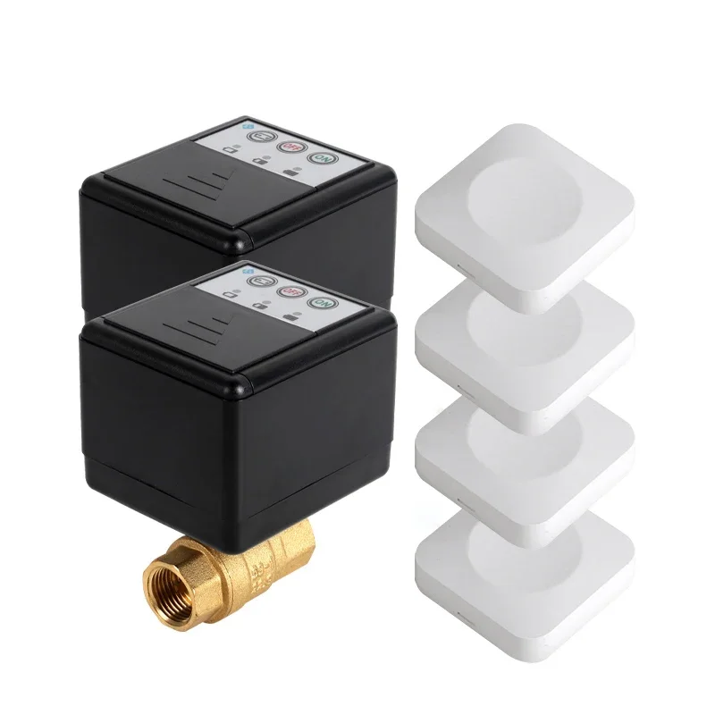 433MHz Wireless Water Leak Alarm System Batteries Powered 1/2