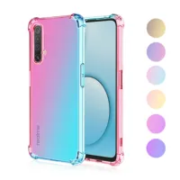 for Realme XT X7 X50 X2 Pro X7 Max X50m 5G X3 SuperZoom Clear Case Cute Gradient Slim Anti Scratch Flexible TPU Shockproof Cover