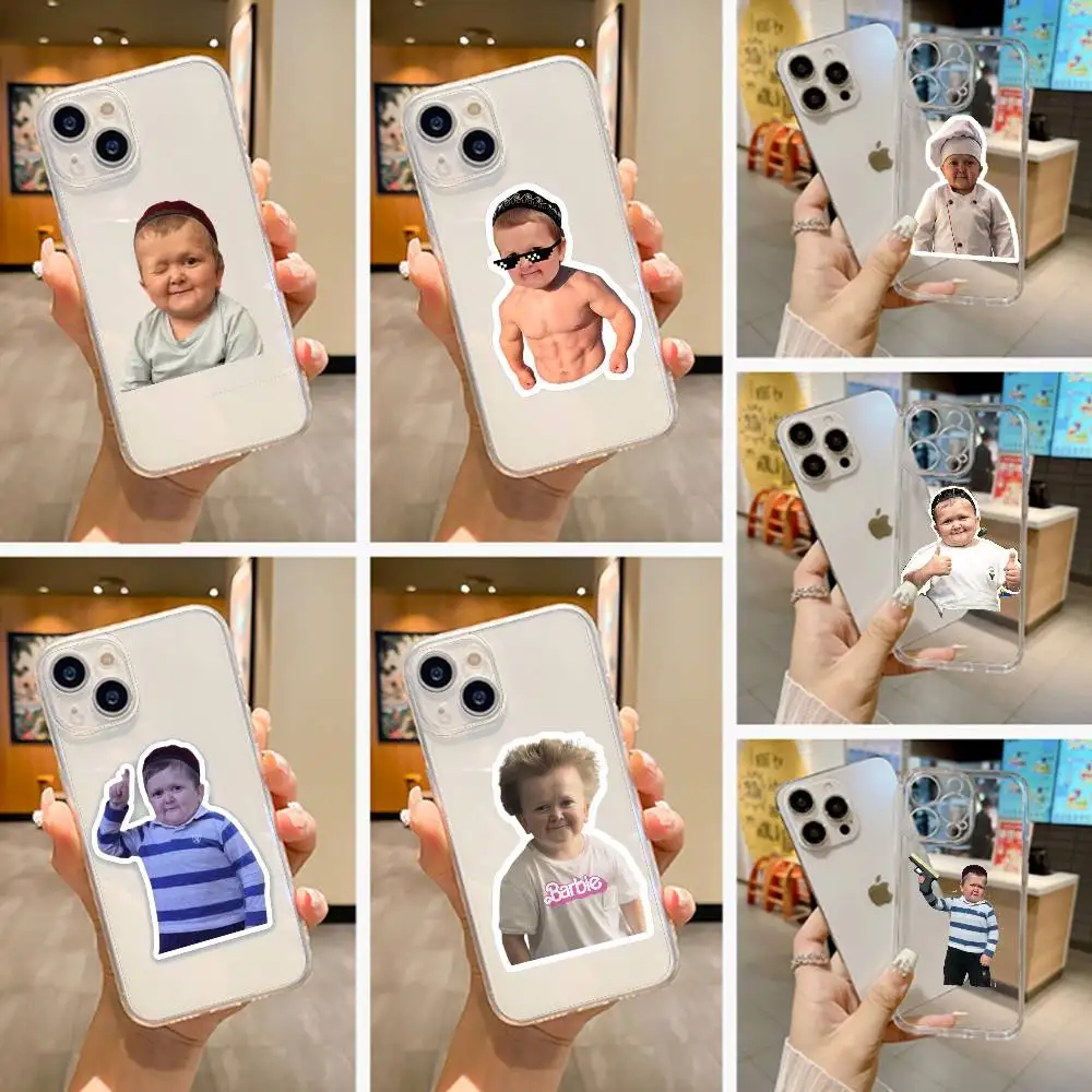 

Funny Babaite H-Hasbulla Phone Case For iPhone 17 16 15 14 13 12 11 Mini Pro Max Plus Transparent Cover