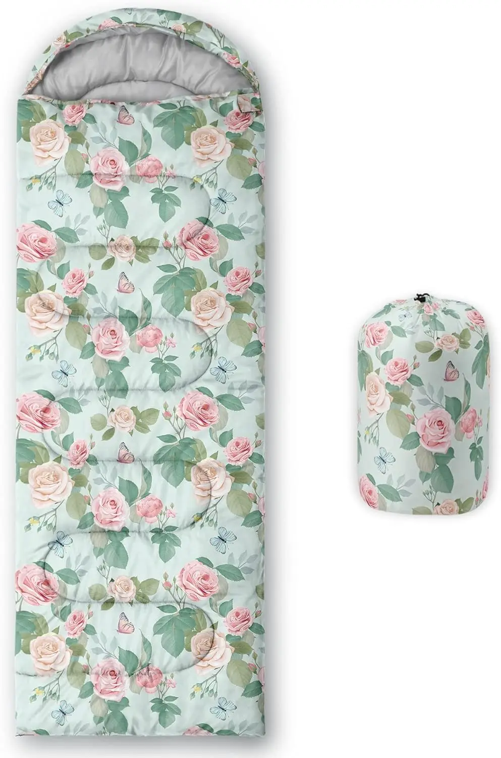 

Детский спальный мешок с принтом ракеты и луны, легкий, теплый, водонепроницаемый, для кемпинга, походов, использования на улице и в помещении