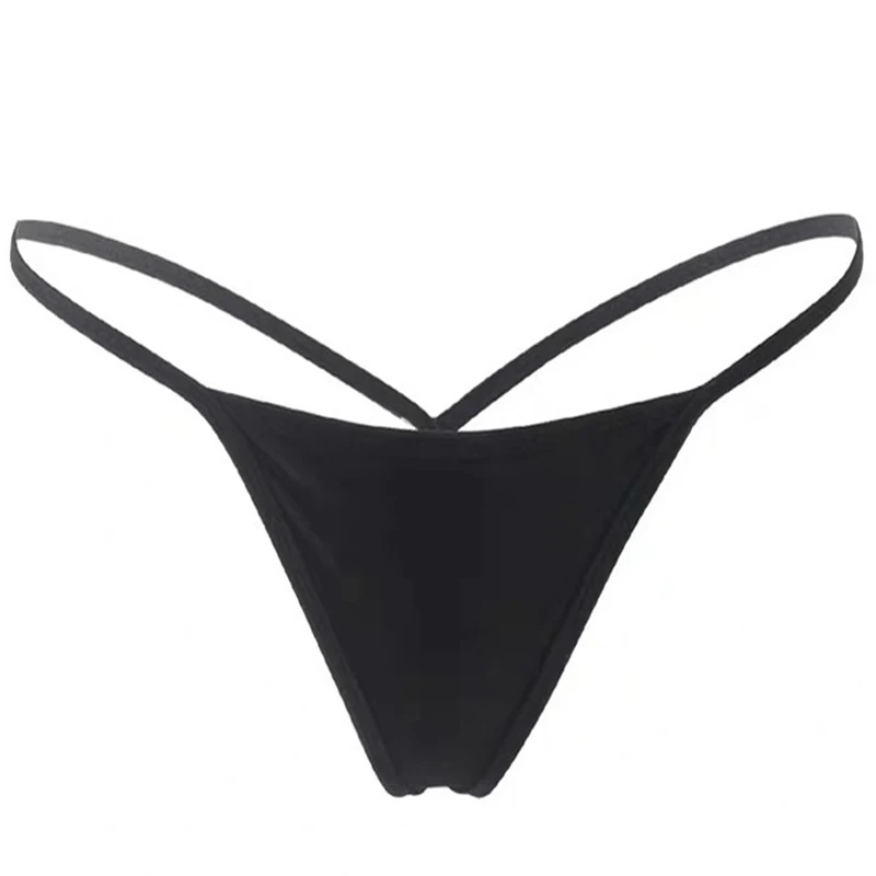 1pcs Hot Sale Cotton Panties Thongs Tangas Sexy Women Underwear Low Waist G-strings Female Seamless Sexy Panty V-string