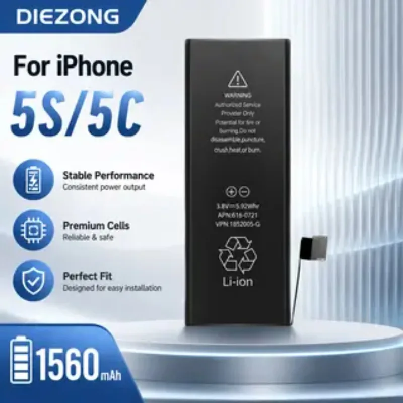 2026 New A1453/1457/1518/15281530/1533 for Iphone 5s/5c Phone Battery High Quality Replacement Bateria  High-Quality in Stock