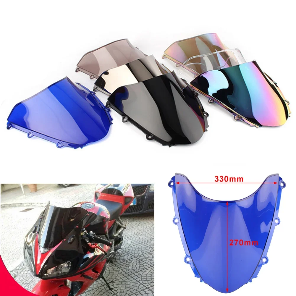 Motorcycle Windshield Double Bubble WindScreen Visor Fairing Deflector For Honda CBR1000RR CBR 1000RR 1000 RR 2004-2006 2007