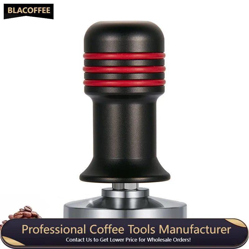 

Stainless Steel Coffee Tamper Maker 51/53/58mm Elastic Constant Pressure Coffee Powder Press Tamper Coffee Hammer Coffee Tools