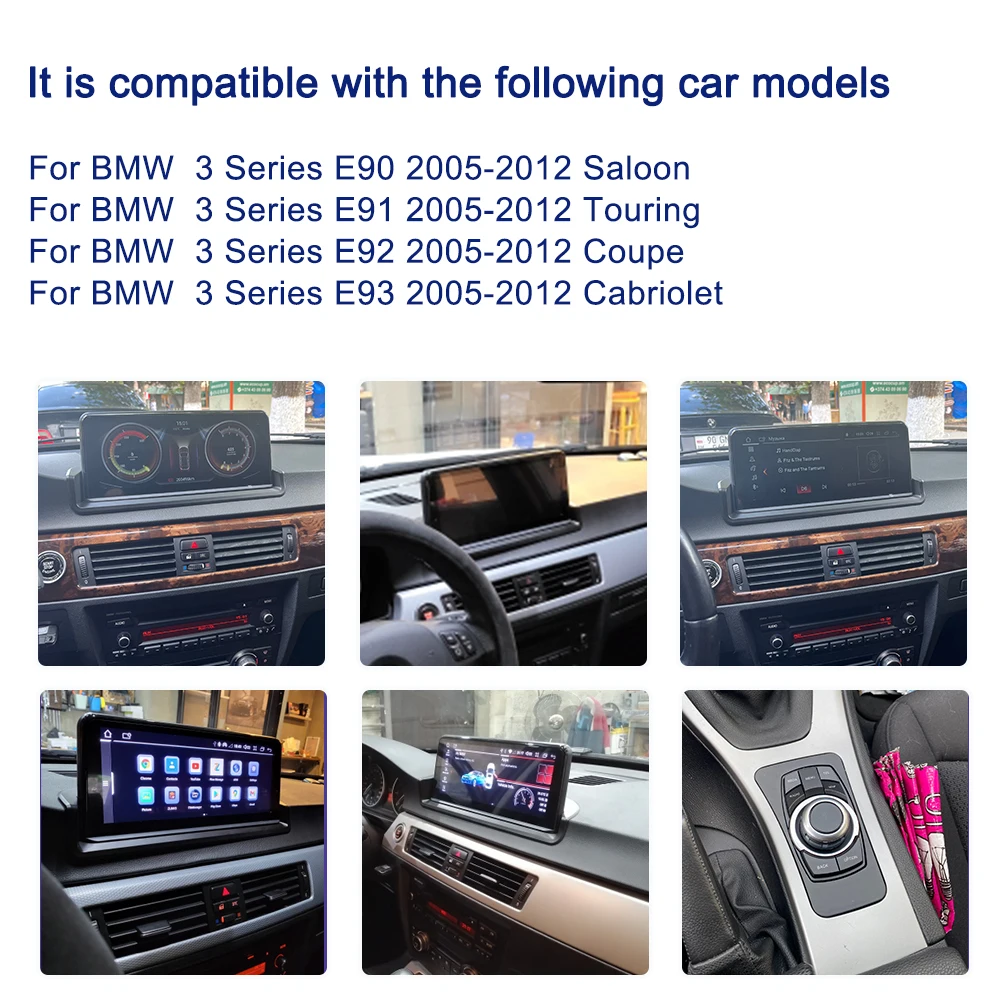 Car Radio Stereo For BMW BMW E90 E91 E92 E93 Android Radio Multimedia Player Carplay Headunit GPS Navi