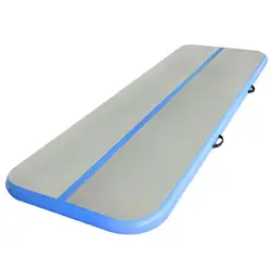 Tumbling Training Air Mat 6.5Ft Tumbling Training Inflatable Yoga Air Mat Home And Gym Use Tumble Mat Portable Gymnastics