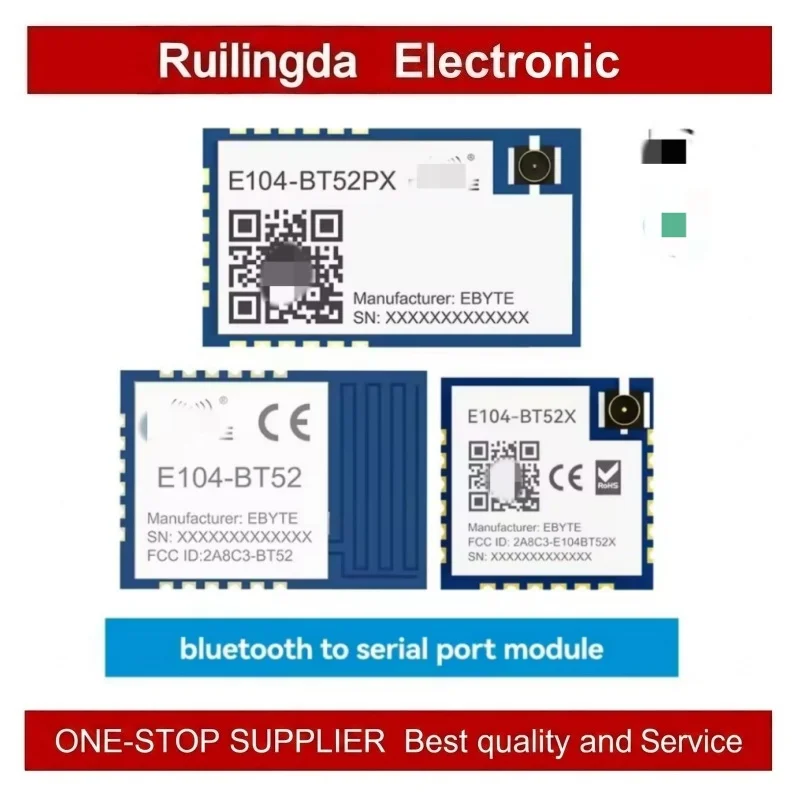EBYTE E104-BT52 E104-BT52X E104-BT52PX DA14531 2.4GHz BLE 5.0Bluetooth Serial Port Module Low Power Wireless Transceiver