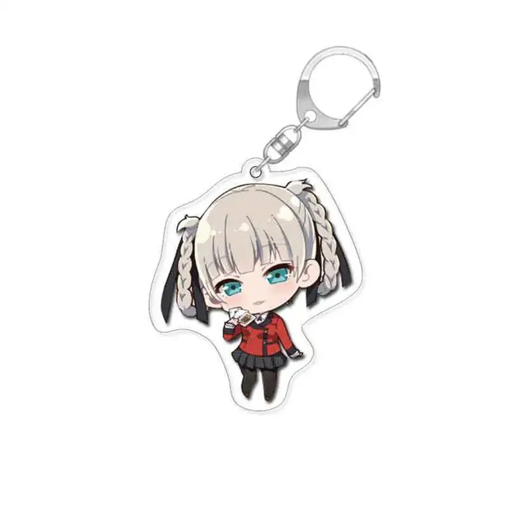 6CM Charm Anime Cheating Allowed Acrylic keychain Model Cosplay Characters Ornament Accesorios Goods Collection Gifts