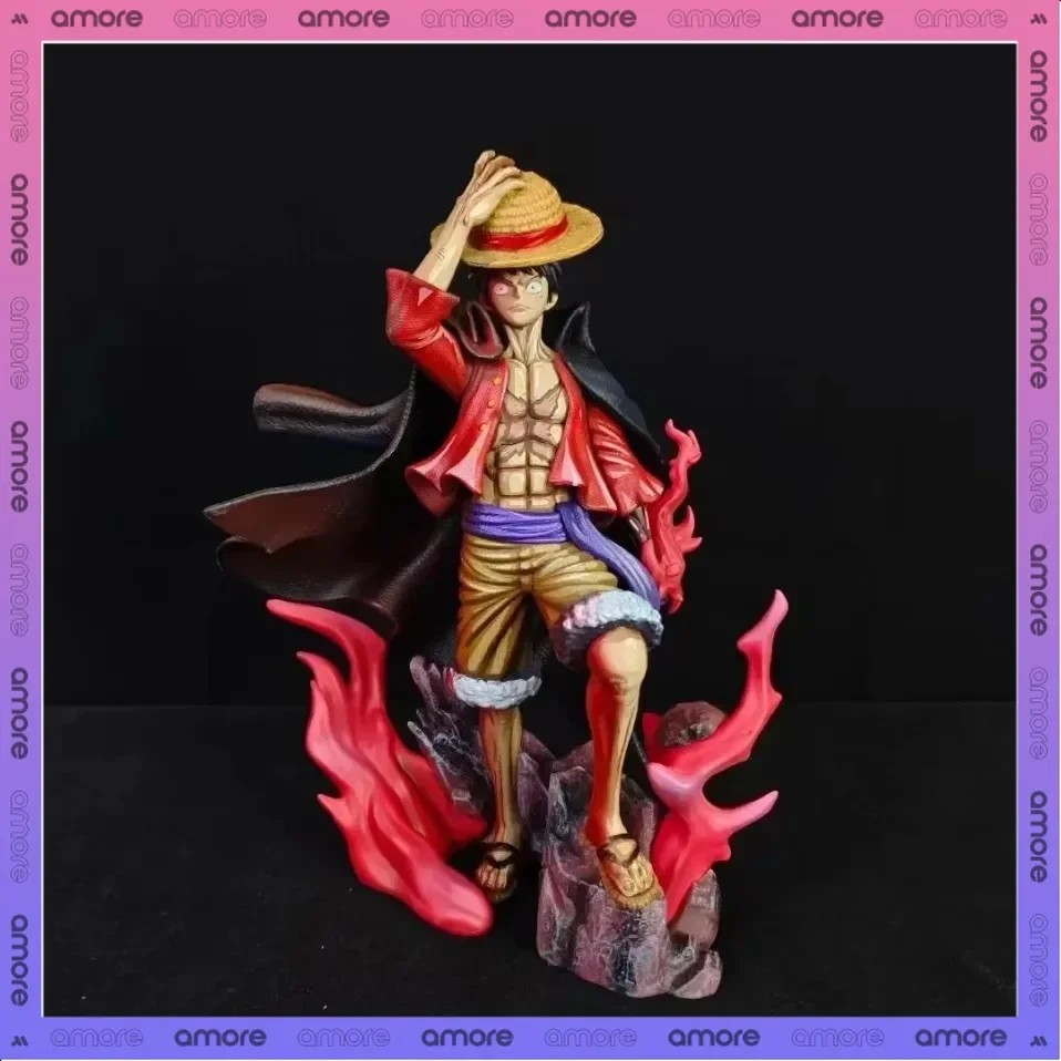 

25CM One Piece Anime Figure Monkey D. Luffy Comic Coloring Ver. PVC Action Figure Collectible Model Toys Kid Gift