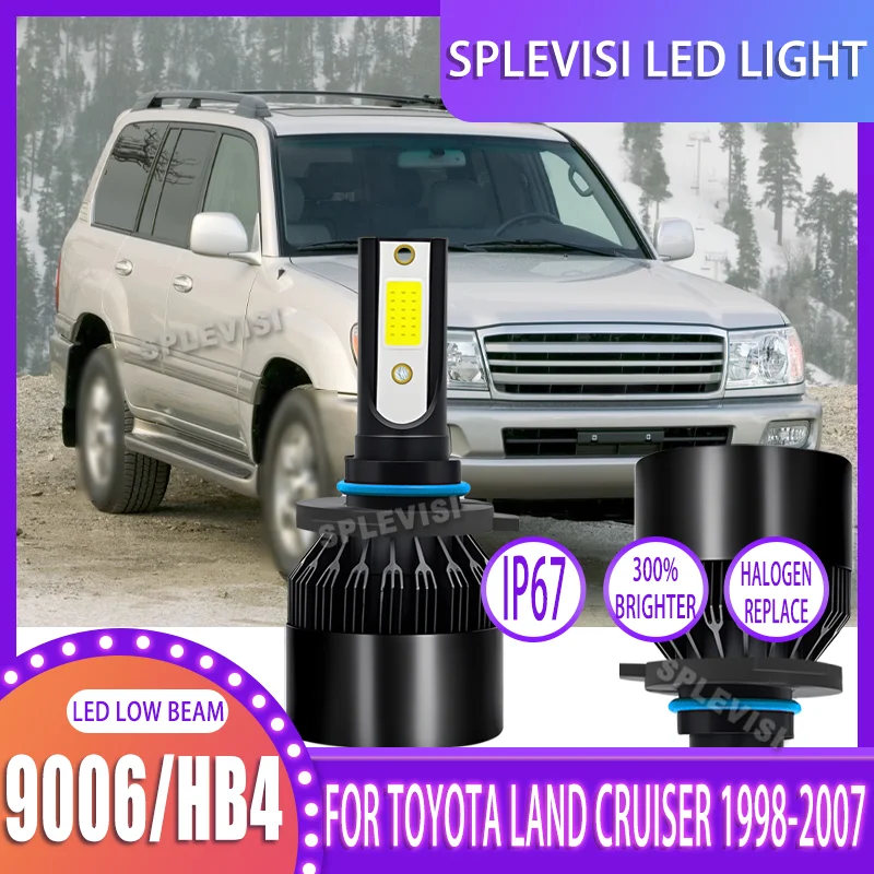 

Durable LED Headlight Low Beam 9006 HB4 Conversion For Toyota Land Cruiser 1998 1999 2000 2001 2002 2003 2004 2005 2006 2007