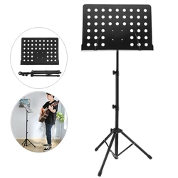 Aluminum Alloy Colourful Thickening Music Stand Tripod Stand Holder ABS Sheet Height Adjustable for Music play