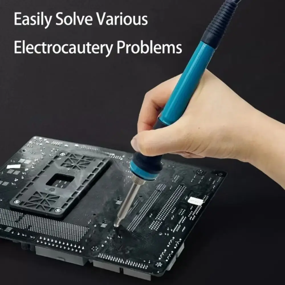 60W Power Portable Electric Soldering Iron Fast Heating 936 Tip Cordless Soldering Iron 936M Solder Tip Temperature Adjustable