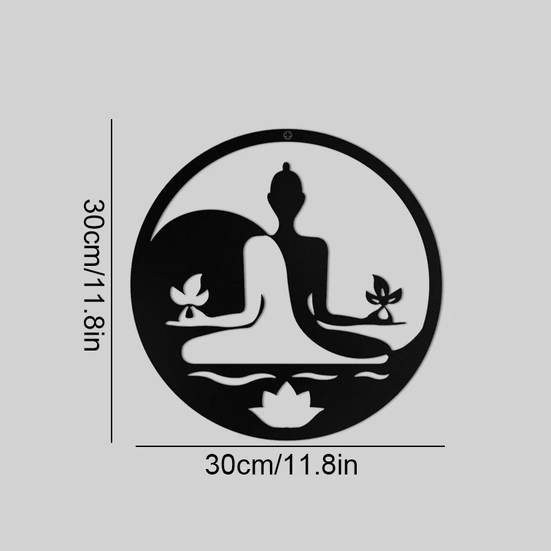 Zen Wall Decor Iron…