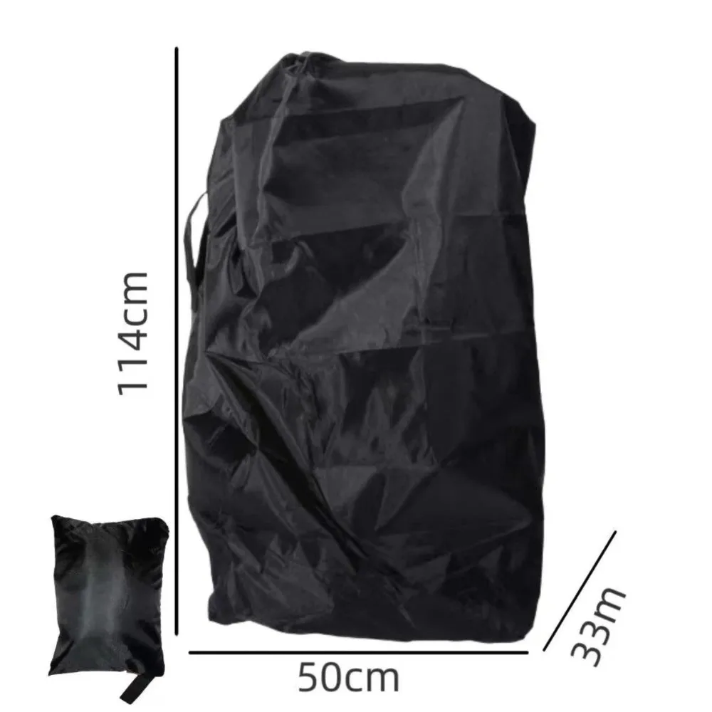 Universal Dustproof Stroller Storage Bag Versatile Travel Gate Check Bag Black Carts Accessories For Airplane Transport