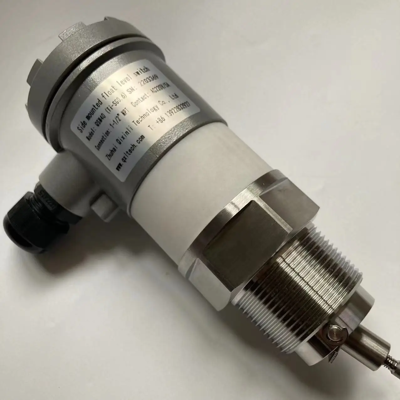 LPG Level Sensor Side Mounted Float Alarm Switch Liquid Fuel diesel Tank Explosion Proof