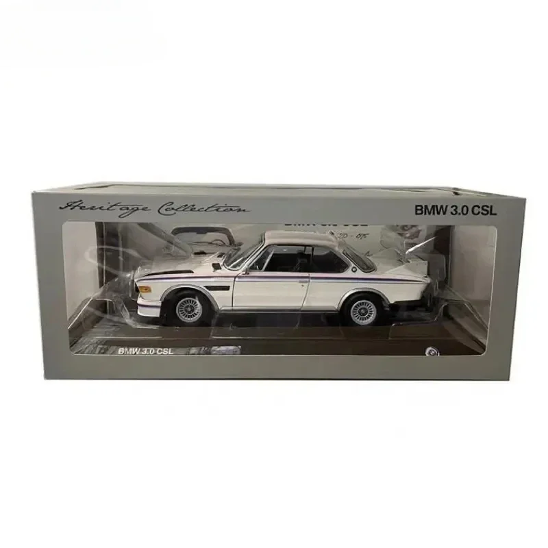 

1:18 BMW 3.0 CSL High Simulation Diecast Car Metal Alloy Model Car Toys for Children Gift Collection